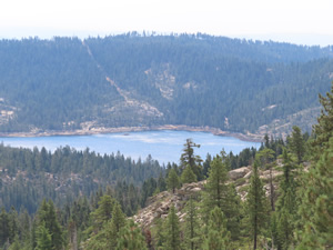 Lake a little east of Carson Pass, California.
