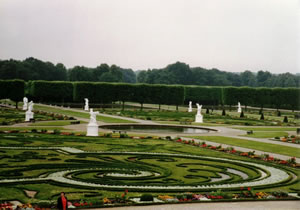 Garden in Hannover, Germany. 