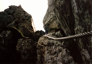 Trail at Berchtesgaden, Germany.