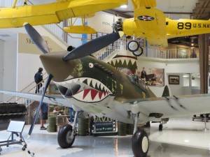 Fighter plane at Pensacola Naval Museum in Florida.