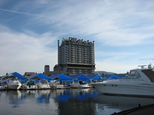 The hotel Ted stayed at with his brother, Jay in Coeur d'Alene, Idaho.