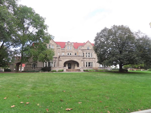 Mansion in Muncie, Indiana.