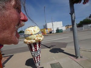 Ted in Le Mars, Iowa.