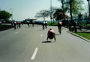 Image from “Detroit Receiving- Wolverines 200” bike ride.