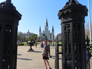 Jackson Square in New Orleans.