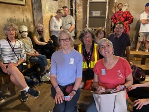 Bergies with Ted at Preservation Hall in New Orleans.