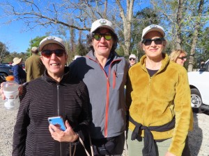 Ted with Janice and Colleen at Honey Island Swamp in Slidell, Louisiana.