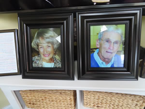 Uncle Louis and aunt Shirley’s photos at cousin Beth and Gordy’s celebration  of live reception for Louis and Shirley in  Amesbury, Massachusetts.