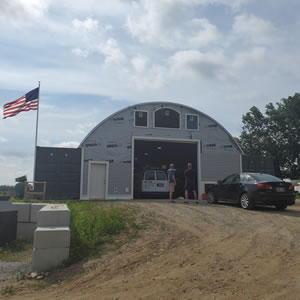 Gordy’s stock yard in Massachusetts.