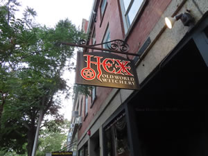 Shop in Salem, Massachusetts.
