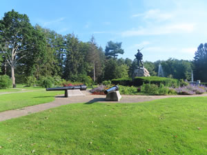 Atkinson Common Civil War Memorial in Newburyport, Massachusetts.