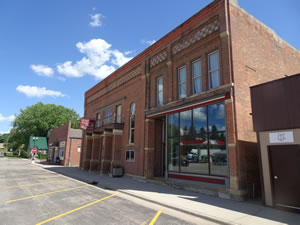 The 1896 opera house in Lake Benton, Minnesota.