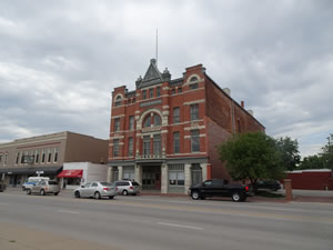 Opera house in Fremont, Nebraska.