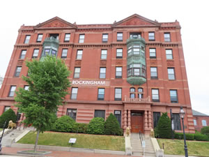 Building in Portsmouth, New Hampshire.