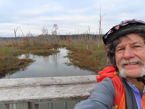 Ted on the American Tobacco Trail.