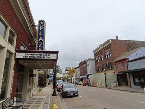 Historic theater in Miamisburg, Ohio.