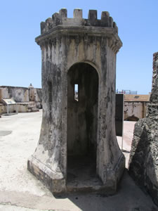El Morro fort in San Juan, Puerto Rico.