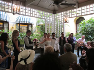 Kate and Will’s wedding ceremony.