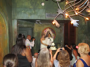 Kate and Will’s wedding ceremony.