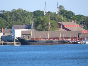 Old boat in Rhode Island, I think this was in Providence.