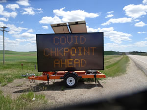 Sign 31.3 miles before I was turned back when I wanted to go to Mt. Rushmore.   When I returned to this sign, I decided to skip Mt. Rushmore.