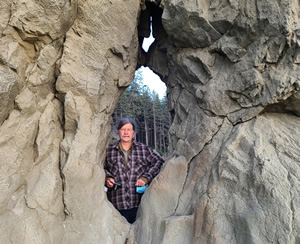 Ted at Ruby beach Washington State.
