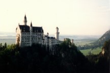 Neuschwanstein castle in Germany.