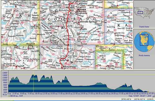 Entire Trip Map