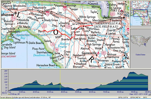 Day 1 of bike ride