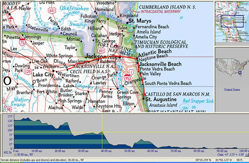 Day 1 of bike ride