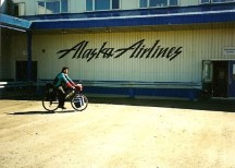 Ted at Deadhorse, Alaska Airport