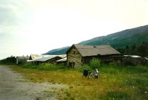 A ghost town near a pump station that is near Summit Pass on the Richardson Highway, Alaska.