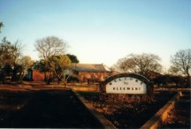 Welcome to Hlekweni training center sign.