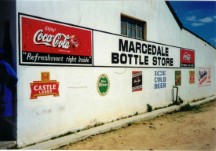 Bottle shop in Zimbabwe.