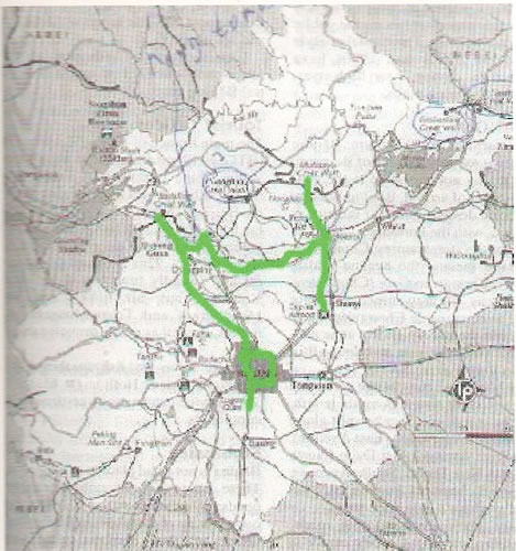 Entire Trip Map