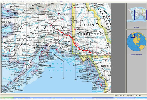 Entire Trip Map