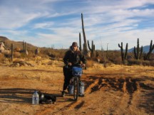 Ted near cactus.