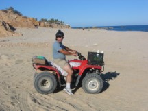 Ted on Jeff's Quad