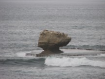 Rock tower just west of the Grotto 