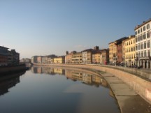 River in Pisa, Italy