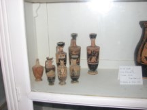 Vases in Museum on Motya Island in Lo Stagnone