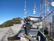 Top of Volcano Baru near Boquete, Panama