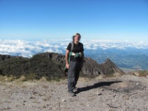 Top of Volcano Baru near Boquete, Panama