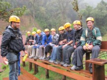 Zip line tour near Boquete, Panama