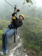 Zip line tour near Boquete, Panama