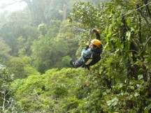 Zip line tour near Boquete, Panama