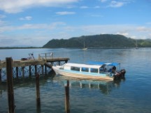 Ferry from Golfio to Puerto Jimenez, Costa Rica