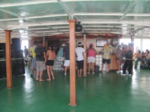 Boat ride to Playa Naranjo