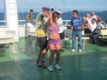 Boat ride to Playa Naranjo