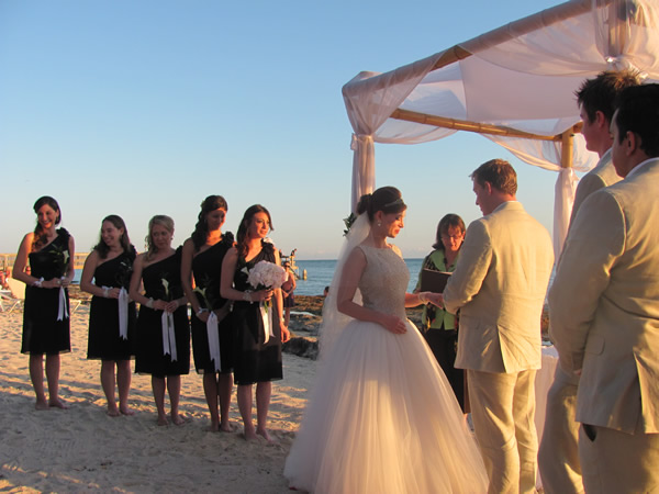 Cousin Daniel marrying Page in Key West, FL